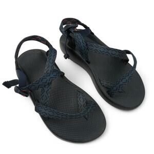 Chaco Sandals Mens Size 11 Z2 Classic Fisherman Blue Black Casual Water J106171